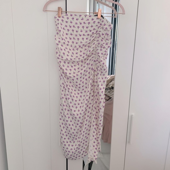 Zara purple floral co ord set - Picture 4 of 5
